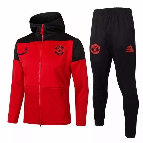 Chandal Manchester United 2020/21 Rojo Negro